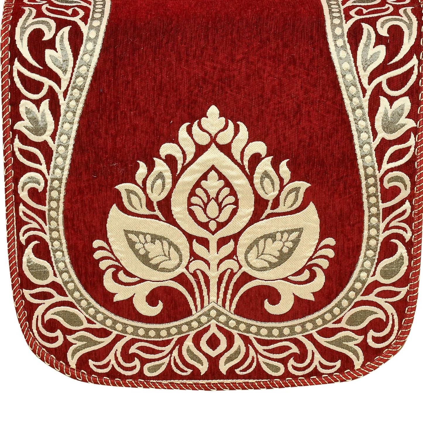 Dazzling DECOR Velvet Sofa Cover 3 Seater and 2 Seater - Premium Sofa Cover 5 Seater Full Cover Set for Couch- Heavy Fabric Sofa Seat Cover Slip Protector, 2701_Maroon