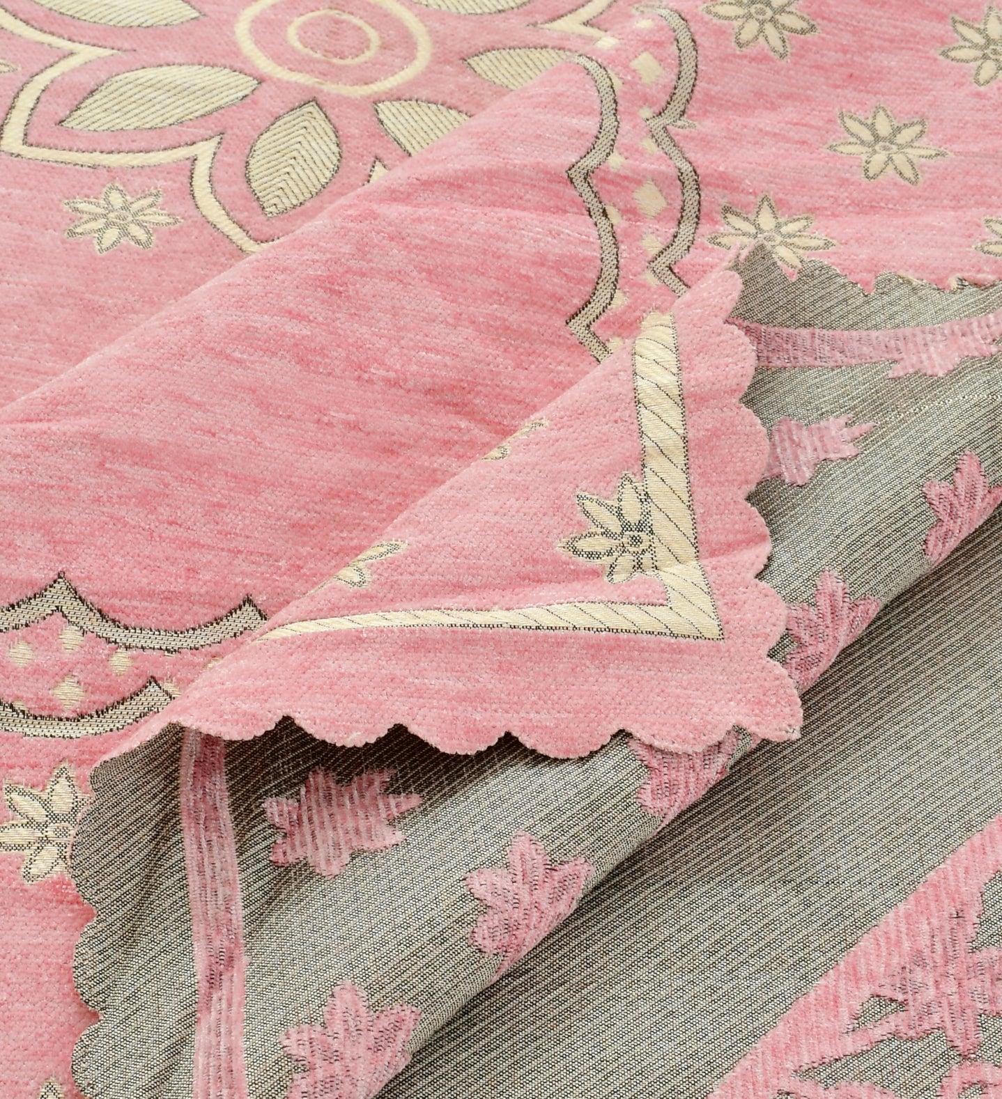 Jayvaam Luxury Velvet Bedsheet – King Size Luxury Bed Sheet – Ultra Soft, Cozy & Warm Bedding for Bedroom – Hypoallergenic & Elegant Velvet Texture (Crystal 01 Pink 100X100, Velvet Bedsheet)