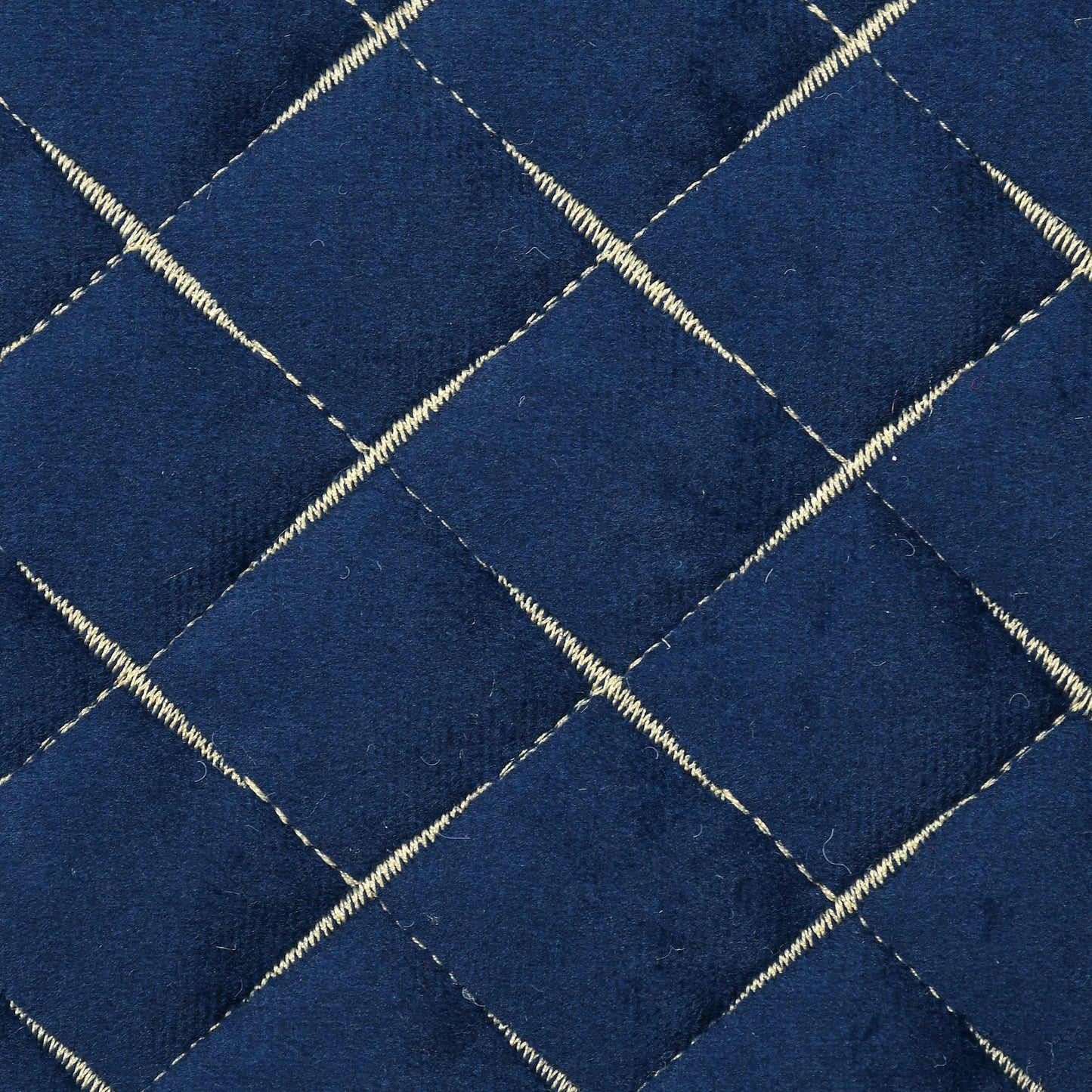 Crosscheck Navy Sofa cover