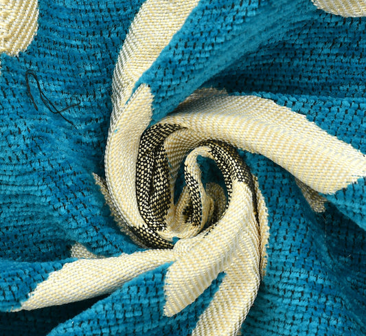 Dazzling DECOR Luxury Velvet Diwan Bedsheet with 5 Cushion Covers and 2 Bolster Covers – Designer Sofa DiwanCover Set for Living Room (Sky, Velvet Diwan Set (1+2+5))