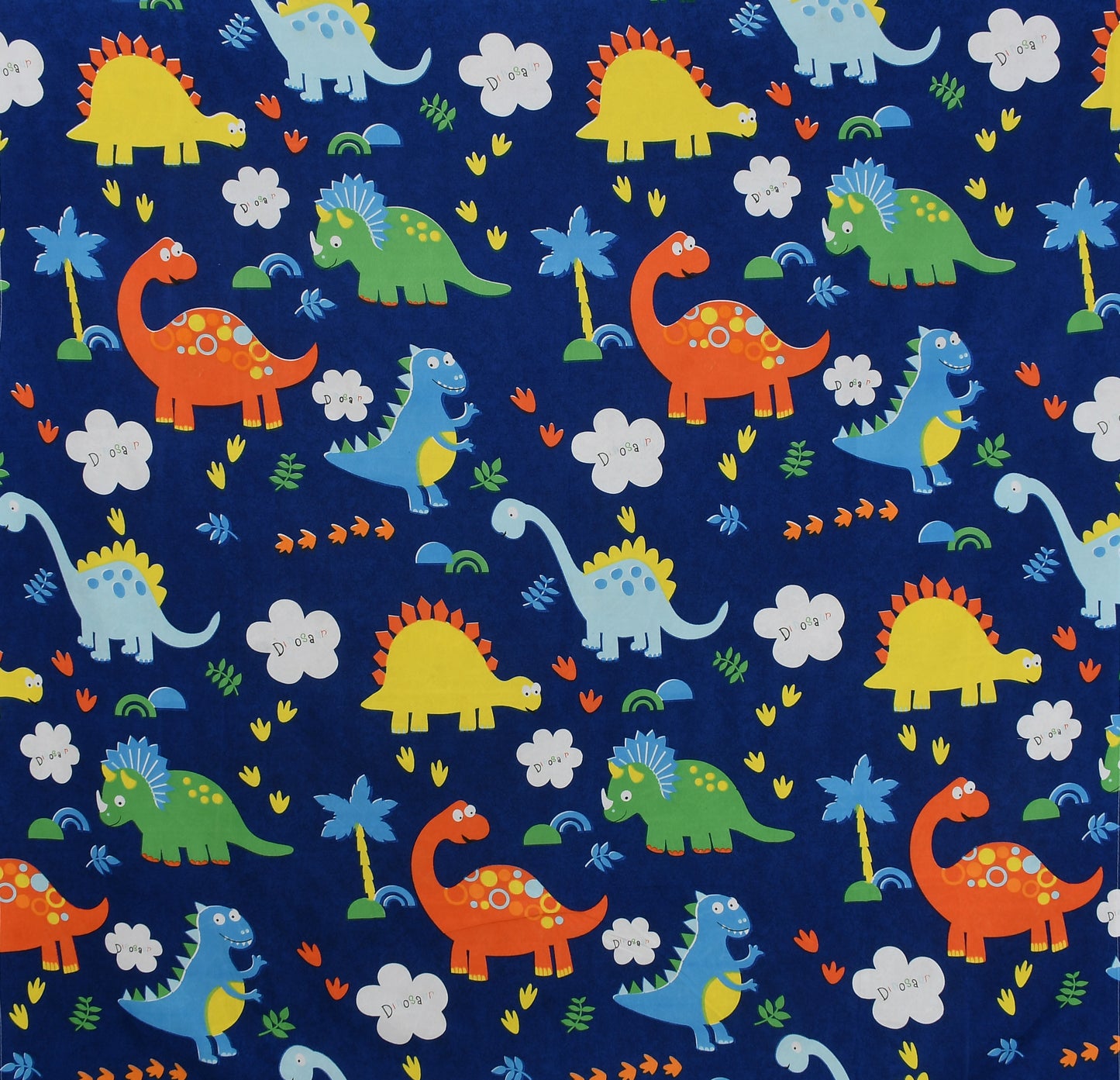 Single bed kids cartoon printed cotton bedsheet