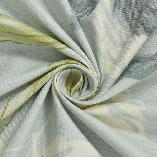 108x108 Inches Printed Cotton King Size Bedsheet with 2 Pillow Covers | Soft & Breathable Fabric Double Bed Sheet for Bedroom Décor (Blue, 108 x 108 King Size)