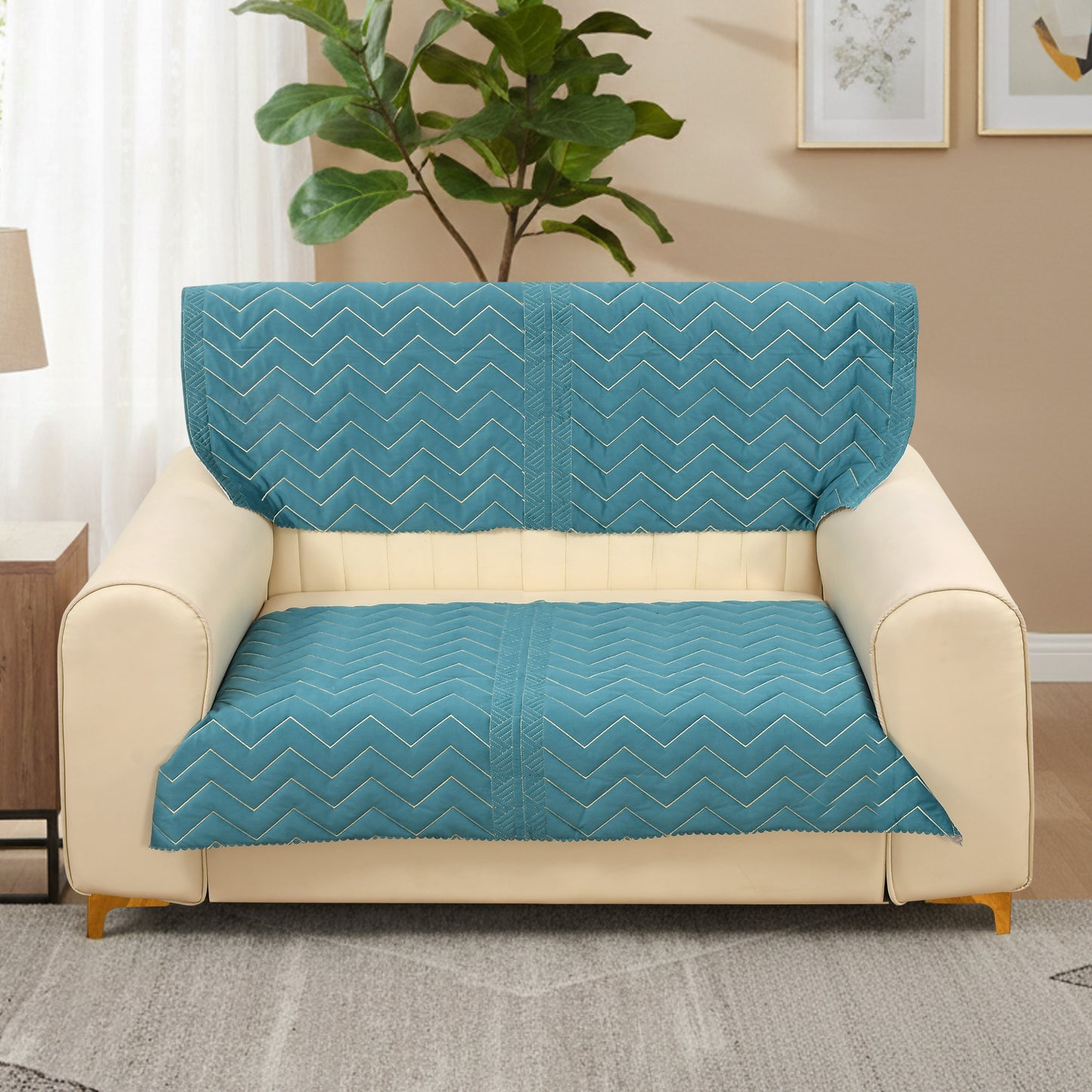 Zigzag sky sofa cover