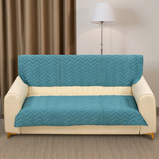 Zigzag sky sofa cover