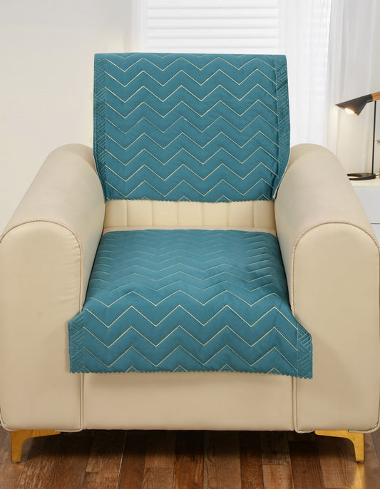 Zigzag sky sofa cover
