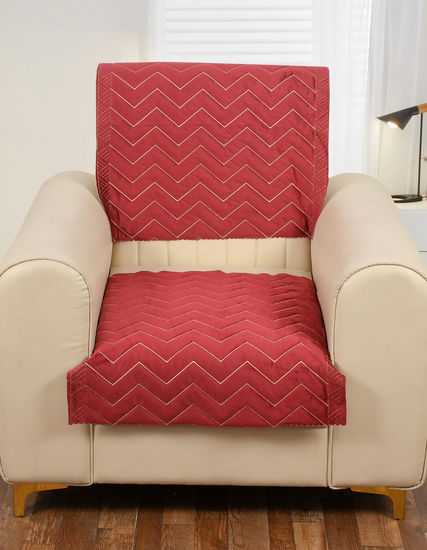 Zigzag Mehroon