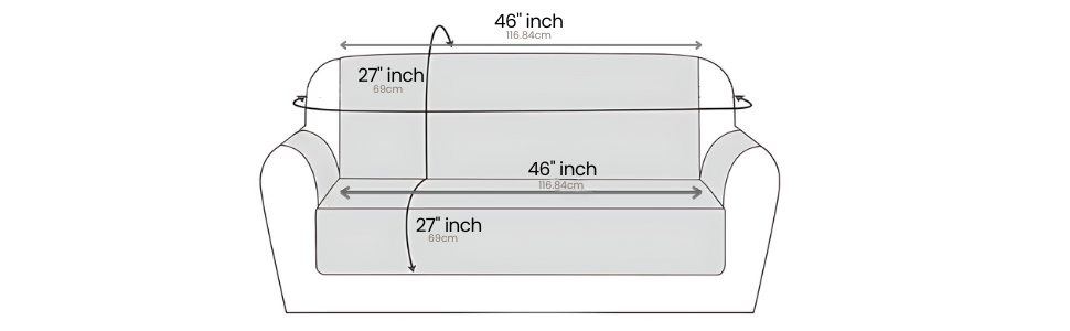 Crosscheck Coffee Sofa cover